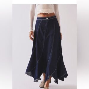 Long Jean Skirt BDG Urban Outfitters NWT